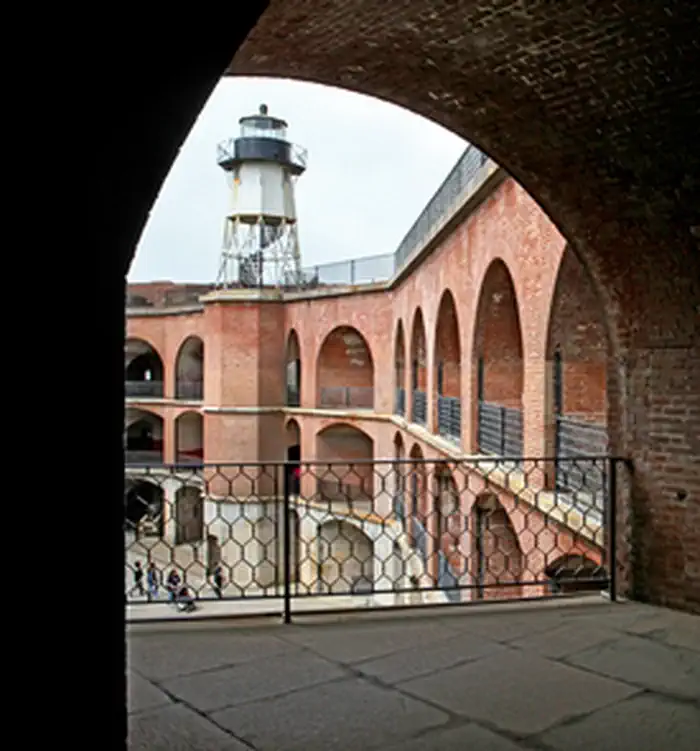 Fort Point National Historic Site — Fort Point Lighthouse
