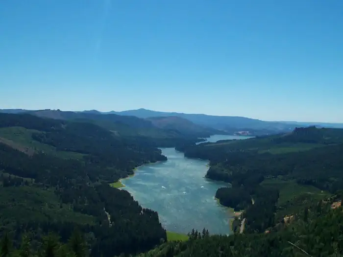 Fall Creek Lake — Fall Creek Lake Aerial