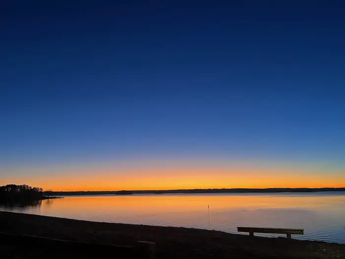Lake Sidney Lanier — Sunrise over Lake Sidney Lanier