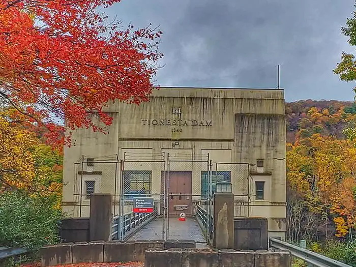 Tionesta Lake — Tionesta Lake Dam