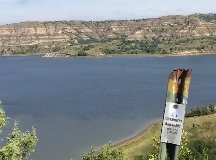 Sakakawea Lake — Shoreline of the Little Missouri Arm on Lake Sakakawea