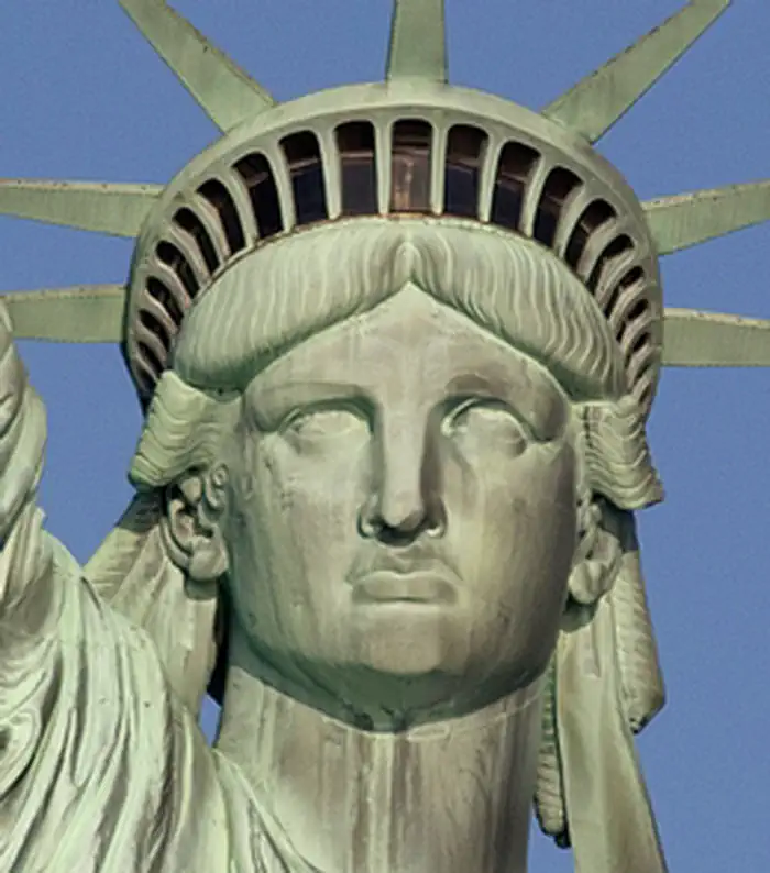National Parks of New York Harbor — Statue of Liberty looking ahead