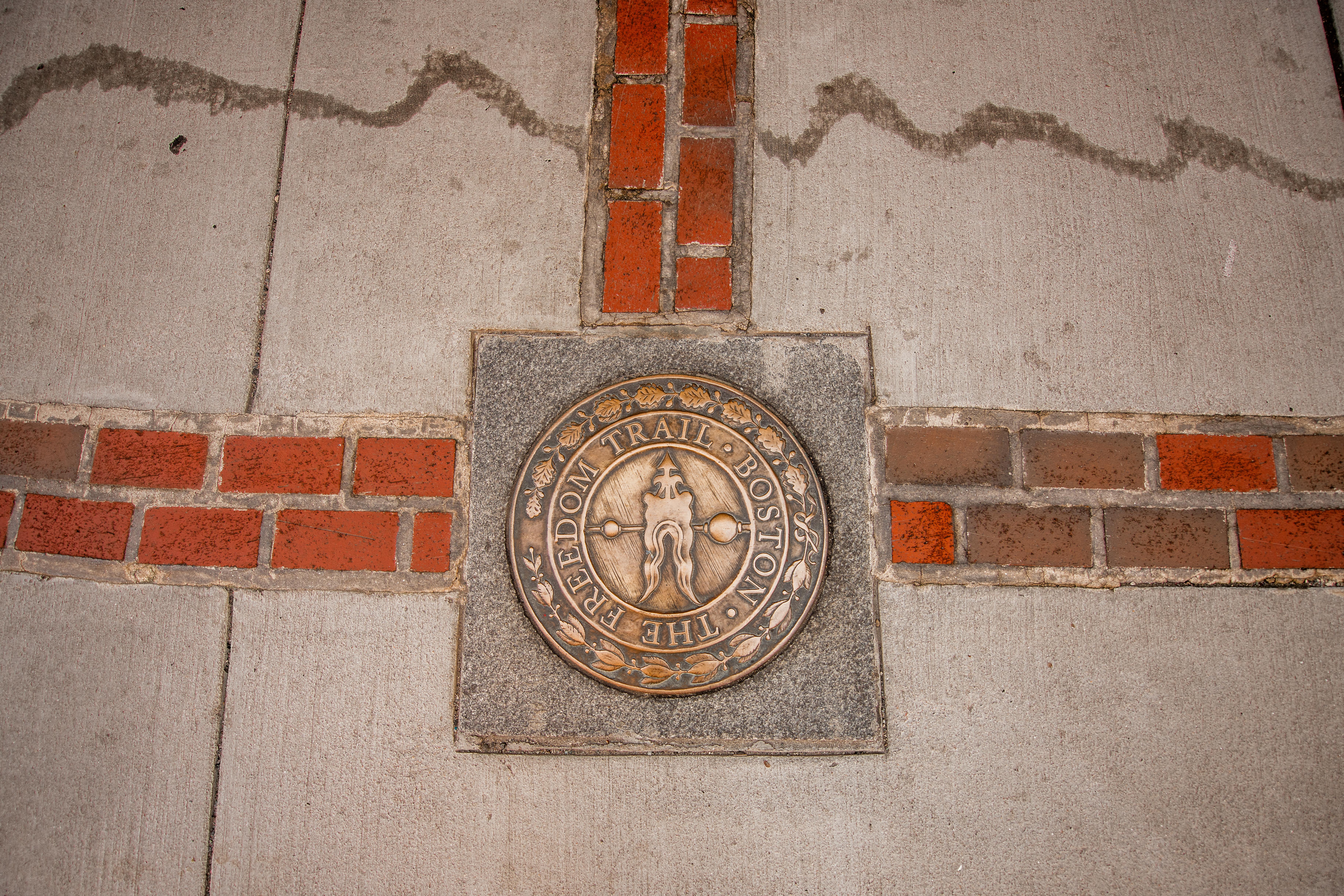 Boston National Historical Park — Freedom Trail Medallion