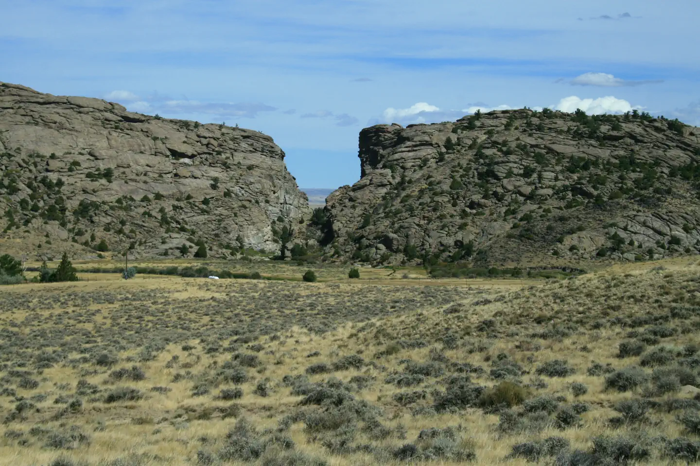 Oregon National Historic Trail — Devil's Gate, Wyoming