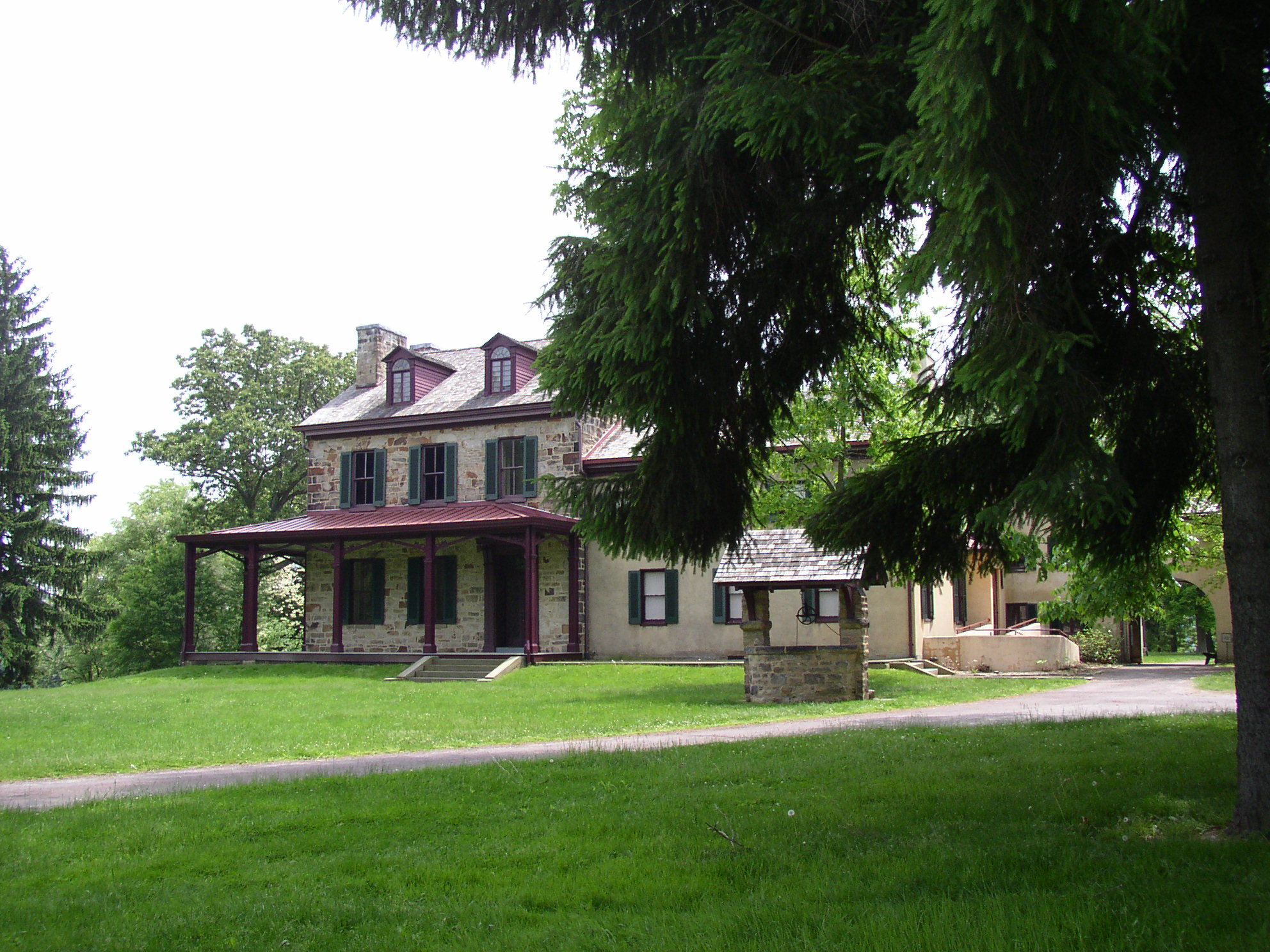Friendship Hill National Historic Site — Gallatin House - Stone House and well