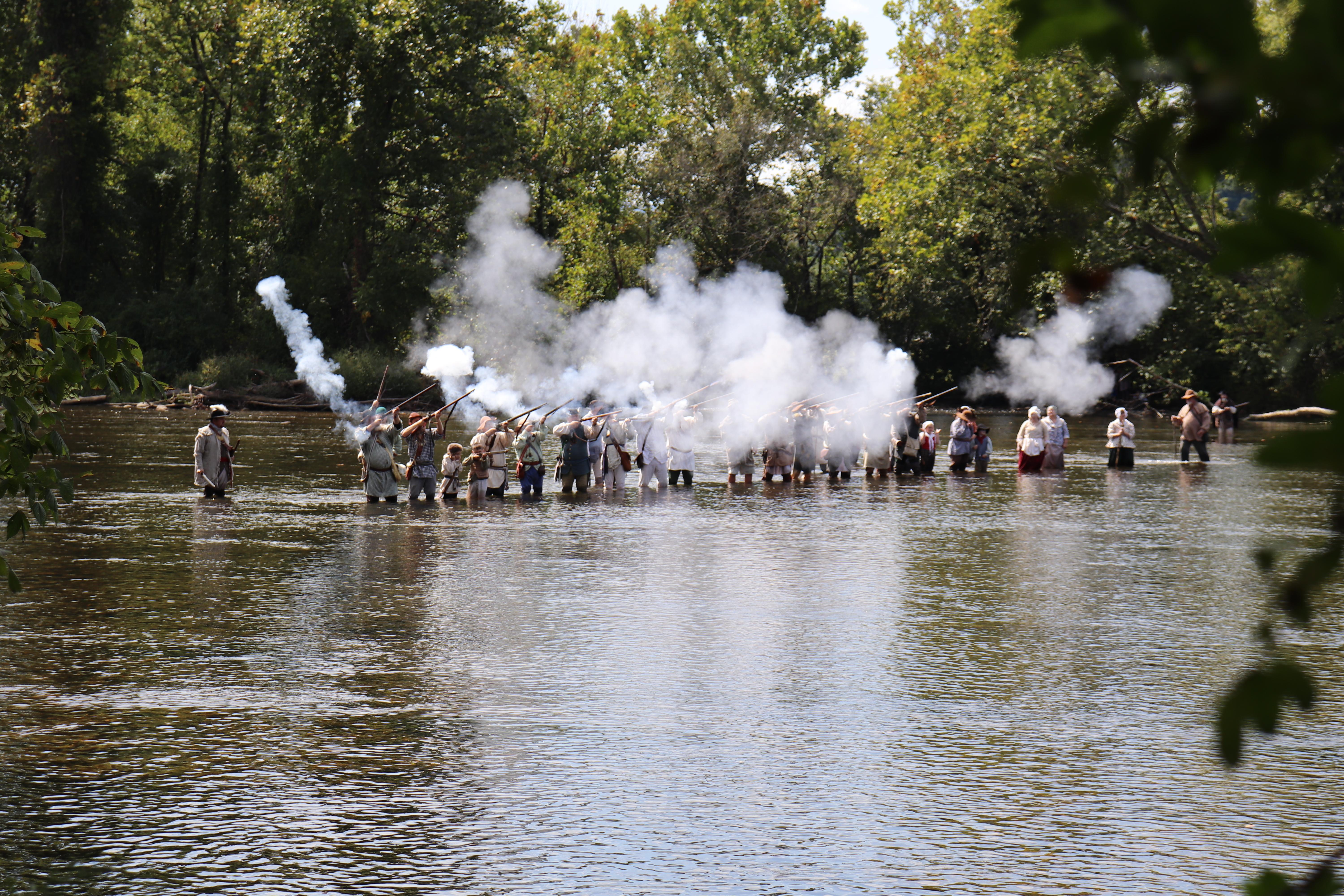 Overmountain Victory National Historic Trail — Sycamore Shoals in Elizabethton, TN
