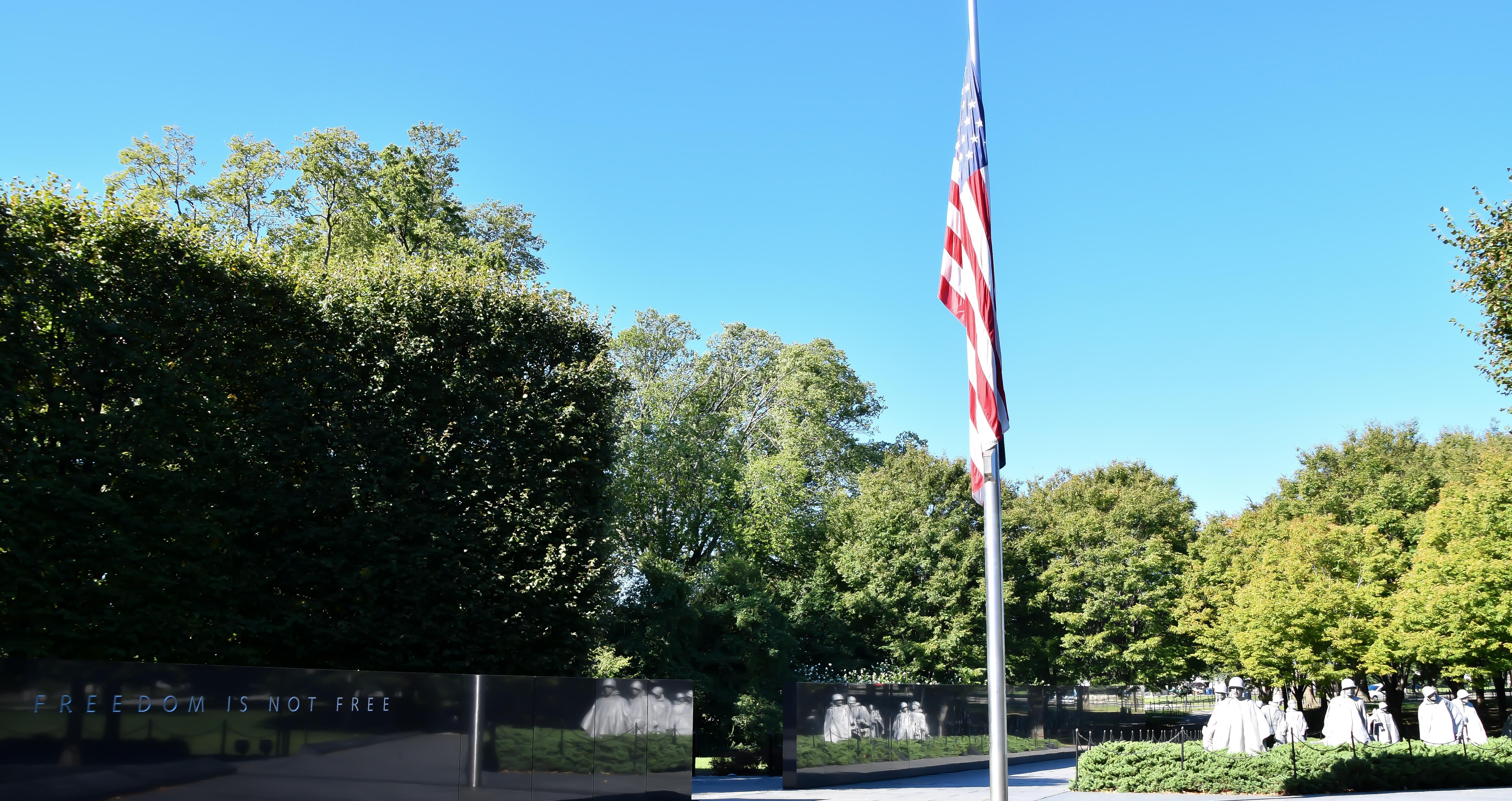 Korean War Veterans Memorial Memorial — Freedom Is Not Free