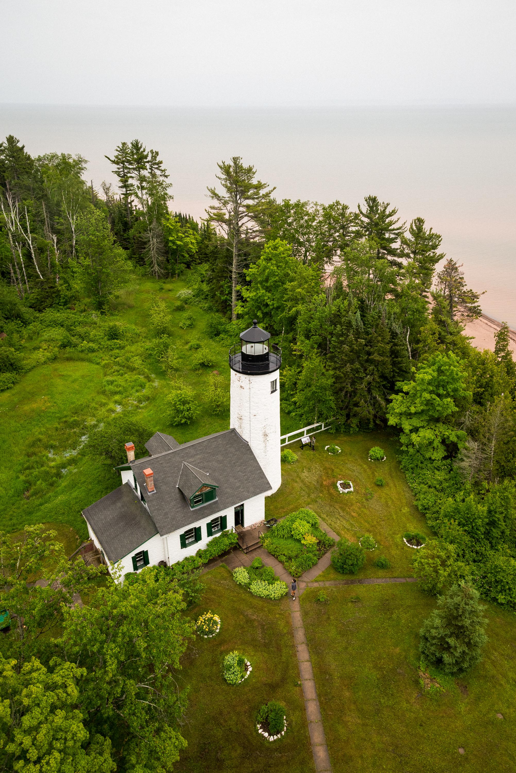 Apostle Islands National Lakeshore — Old Michigan Island Lighthouse