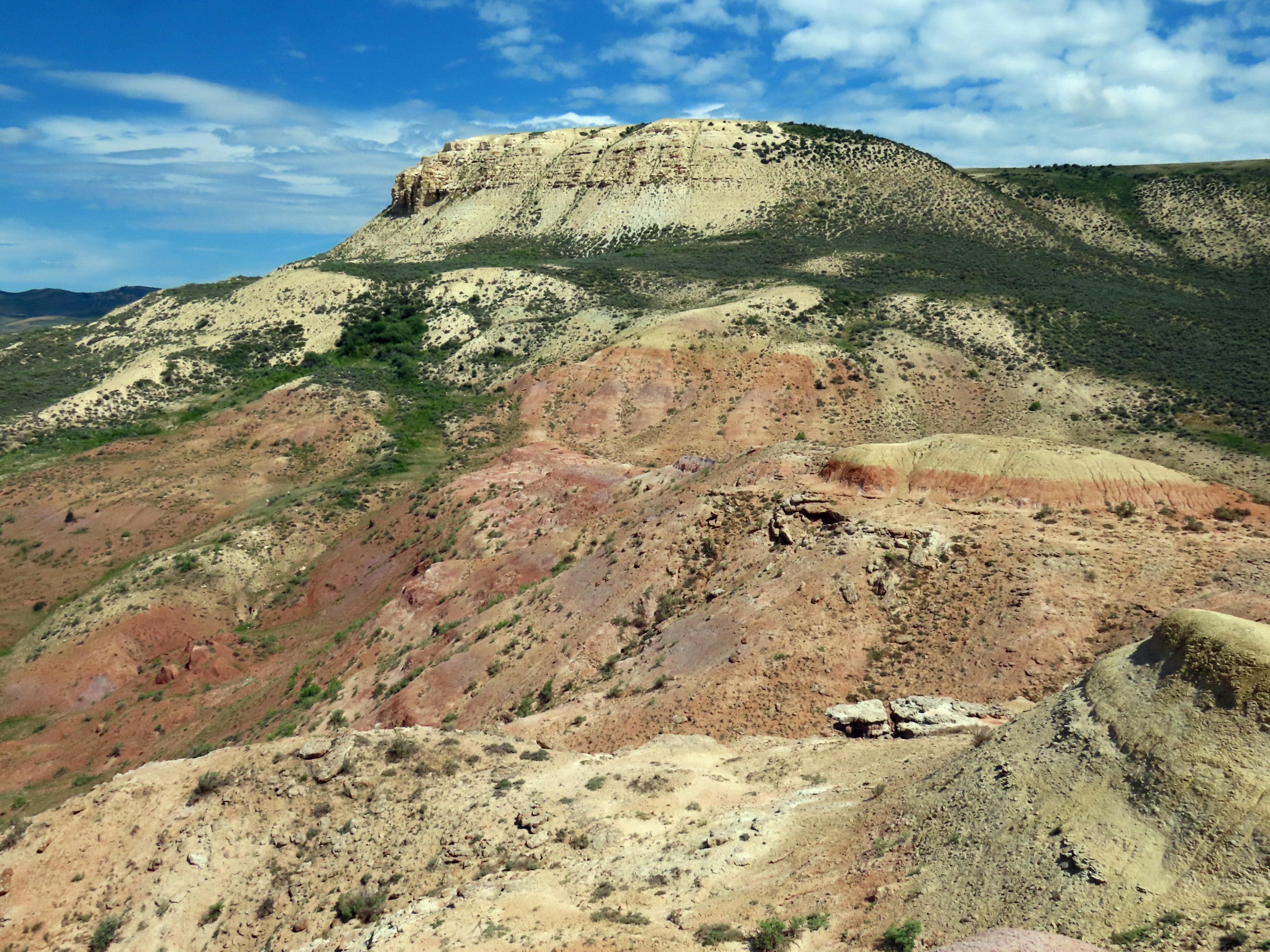 Fossil Butte National Monument — Fossil Butte and the Wasatch Formation