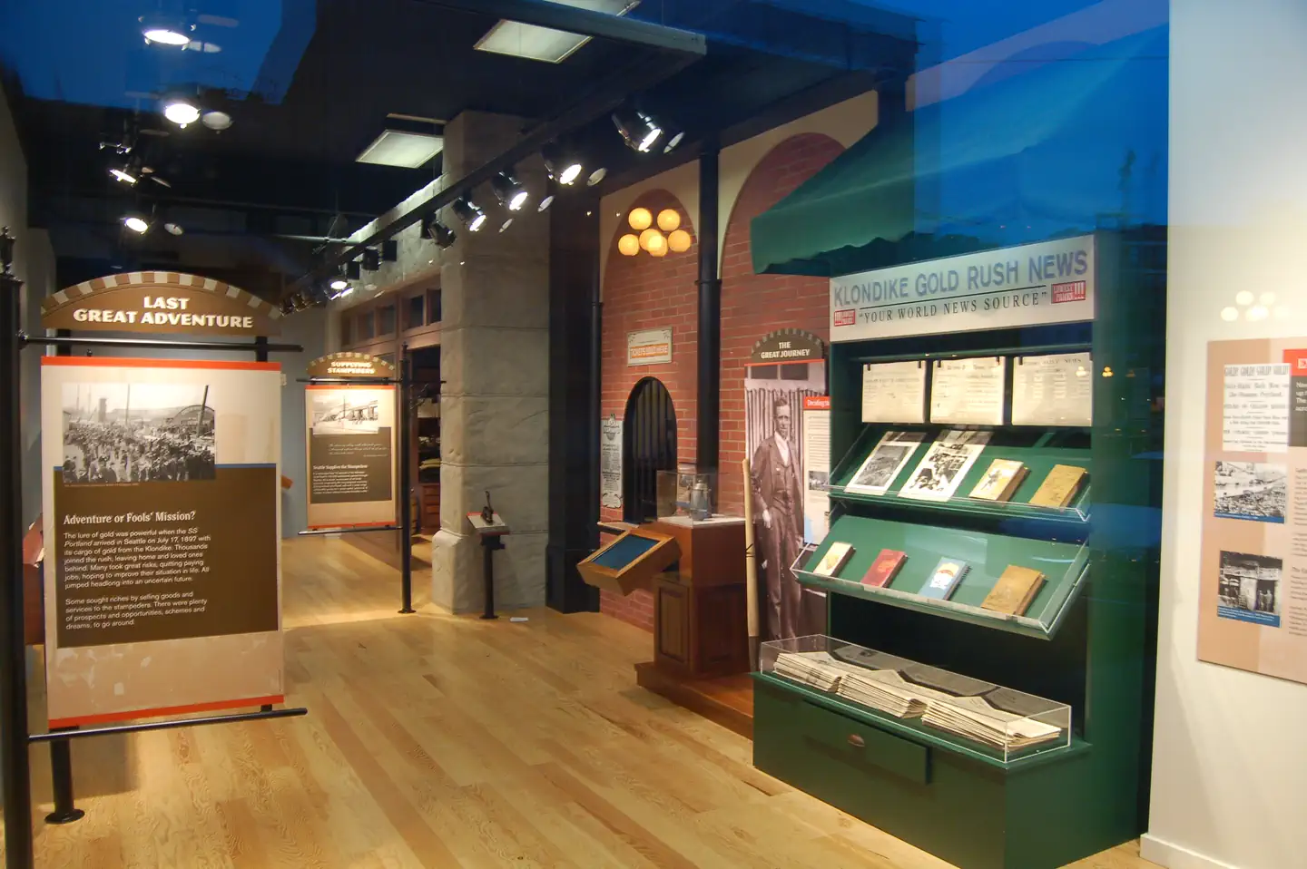 Klondike Gold Rush - Seattle Unit National Historical Park — Interactive exhibits