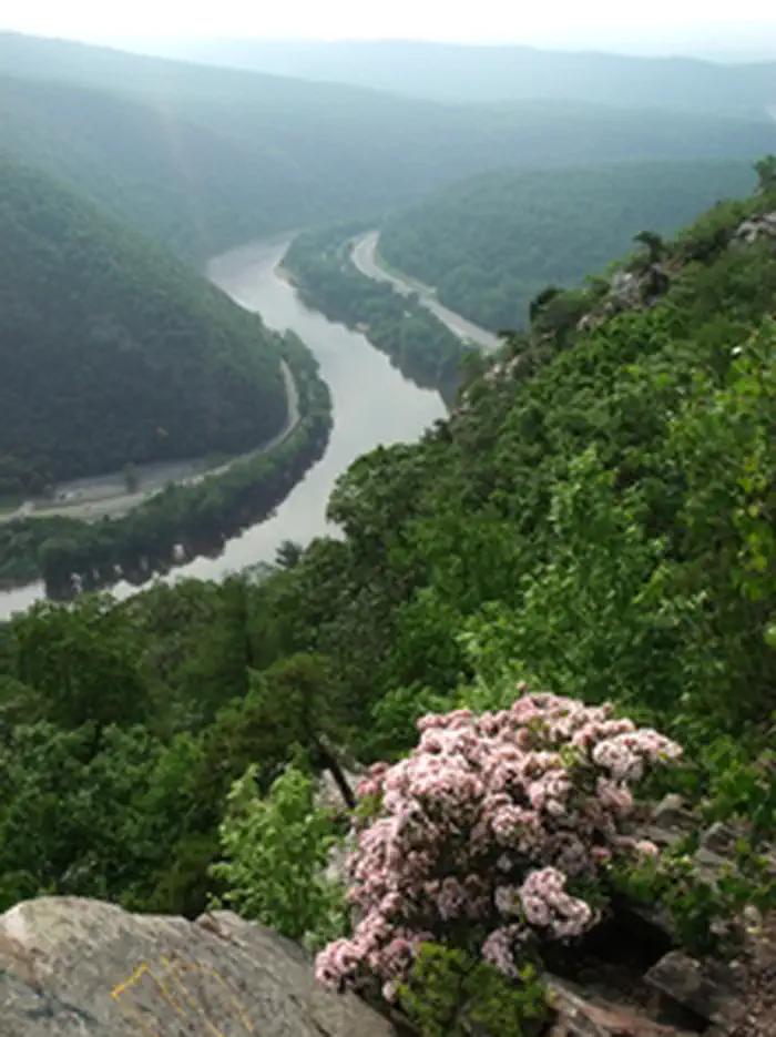 Delaware Water Gap National Recreation Area — River View from Mount Tammany