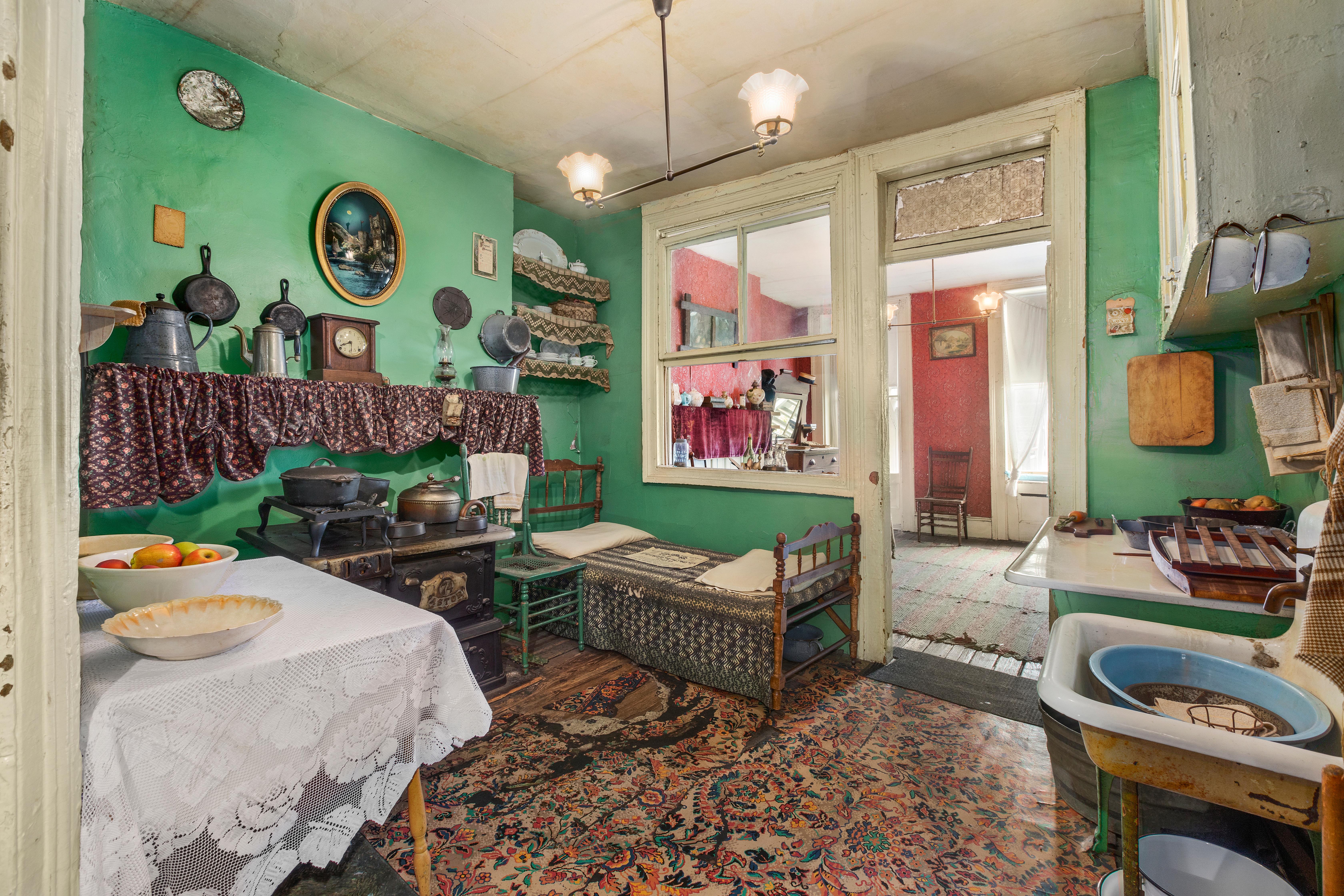 Lower East Side Tenement Museum National Historic Site — Interior of Rogarshevsky Kitchen