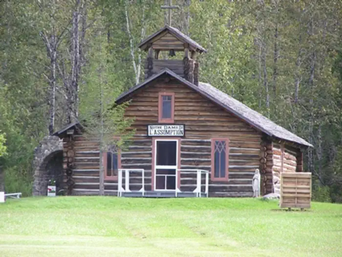 Maine Acadian Culture — Our Lady of Assumption Church, Acadian Village