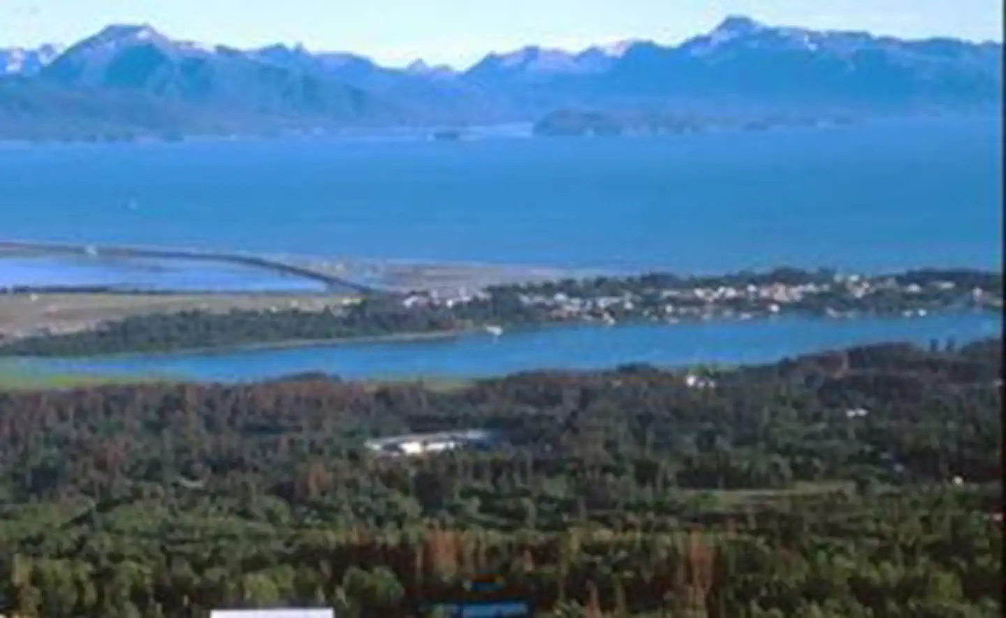 Kachemak Bay National Estuarine Research Reserve — Aerial view of Kachemak Bay National Estuarine Research Reserve, Alaska