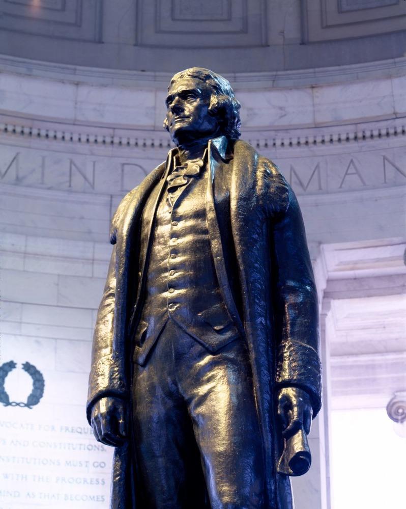 Thomas Jefferson Memorial Memorial — Statue of Thomas Jefferson
