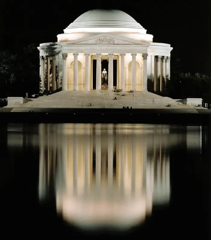 Thomas Jefferson Memorial Memorial — Jefferson at Night