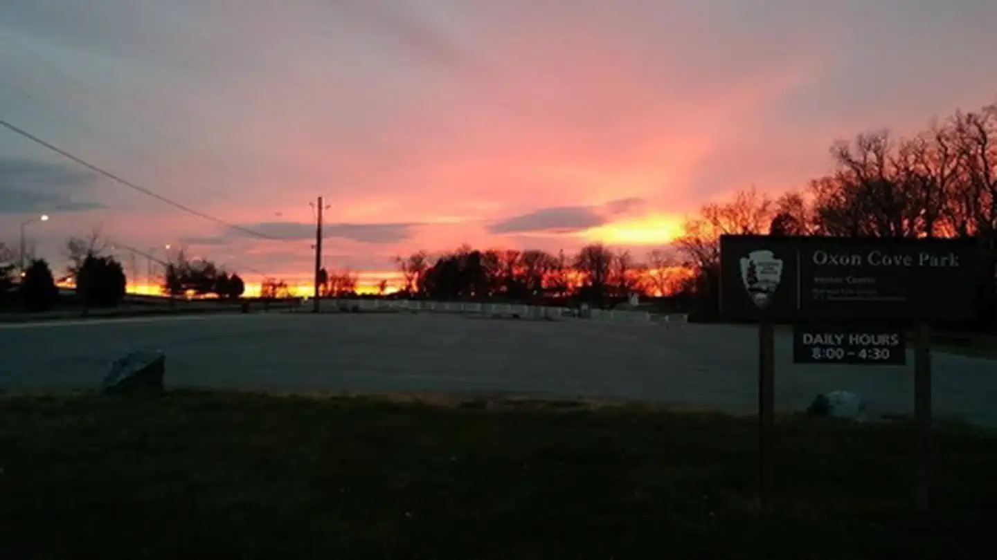 Oxon Cove  Park & Oxon Hill Farm — Sunset at Oxon Cove Park