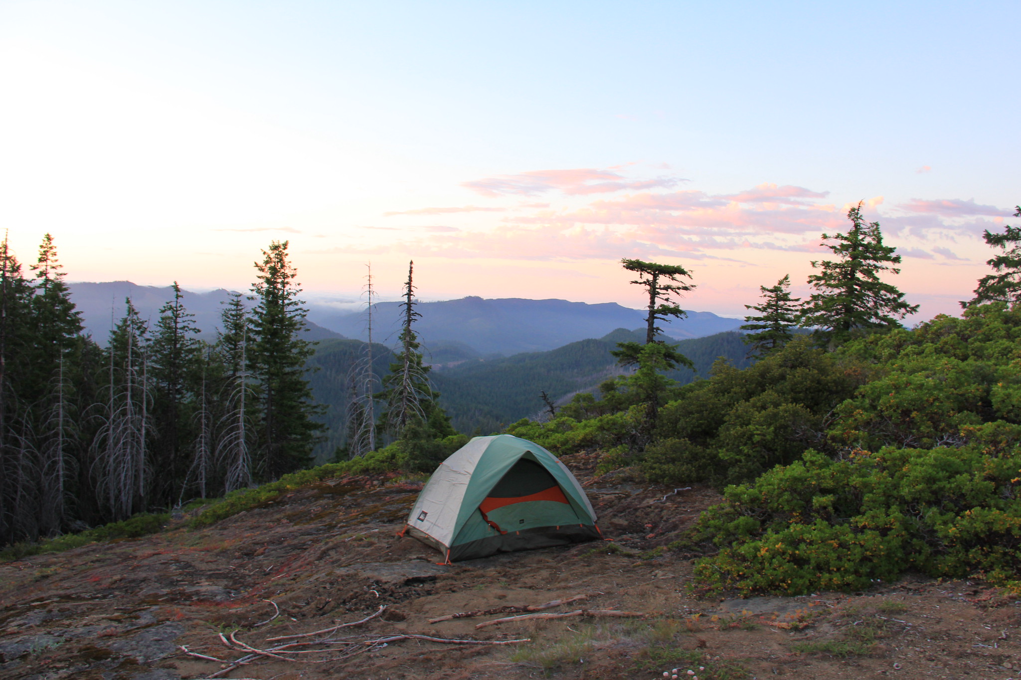 Wild Rogue Wilderness — Wild Rogue Wilderness campsite