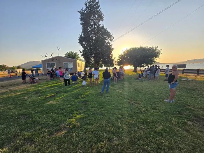 COE Success Lake Tule Campground: Campfire program