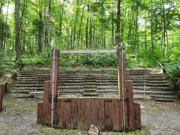 Cherokee National Forest Rock Creek Campgrounds: Rock Creek Amphitheater