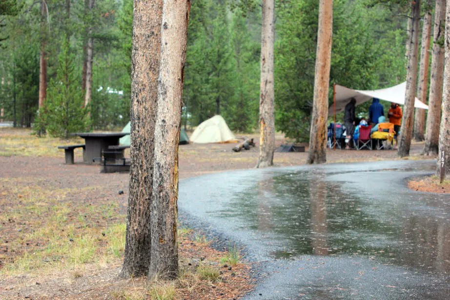 Camping sites
