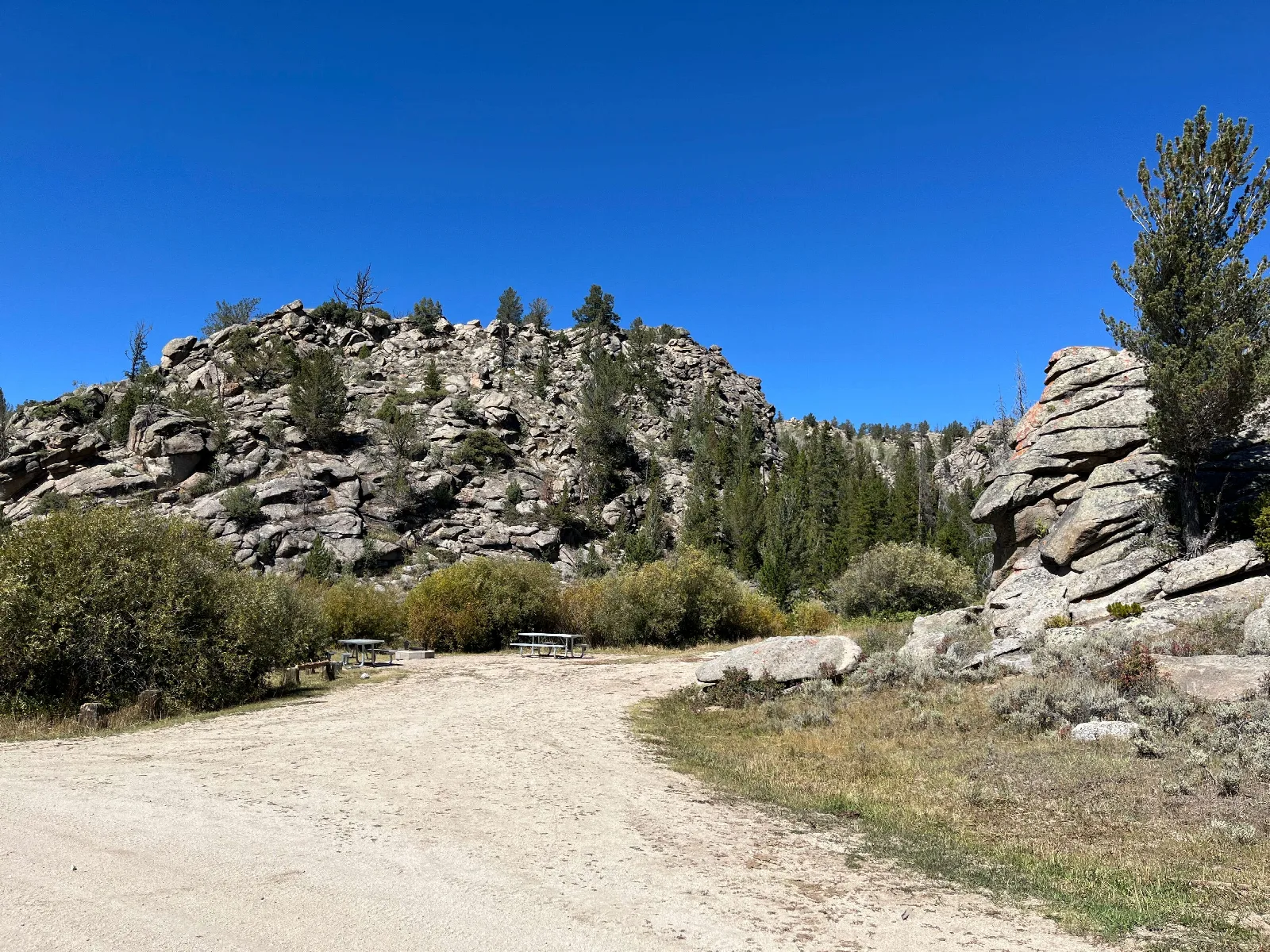 Sweetwater Bridge Campground: Drive-up campsite