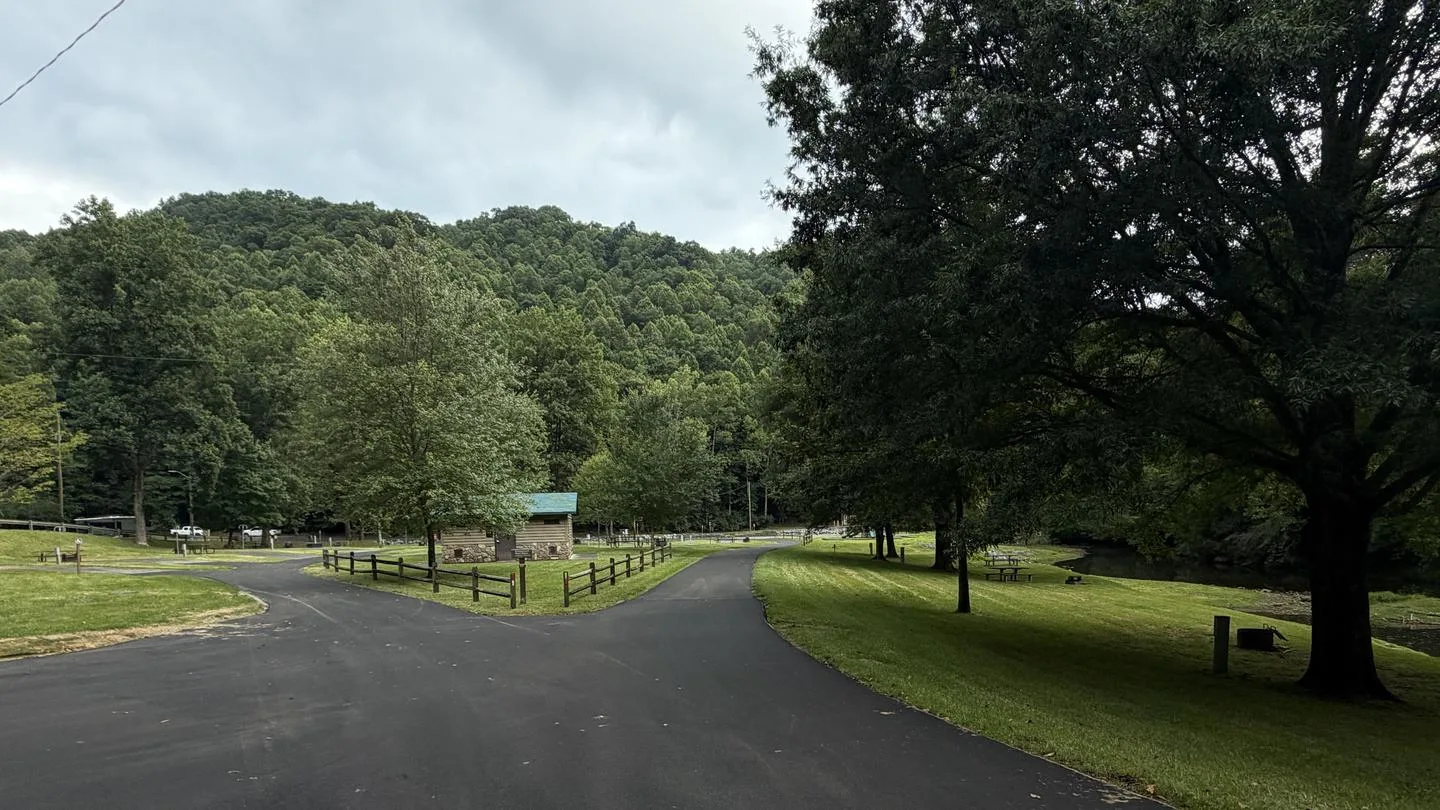 Cranesnest - John W. Flannagan Reservoir: Cranesnest Campground Entrance View
