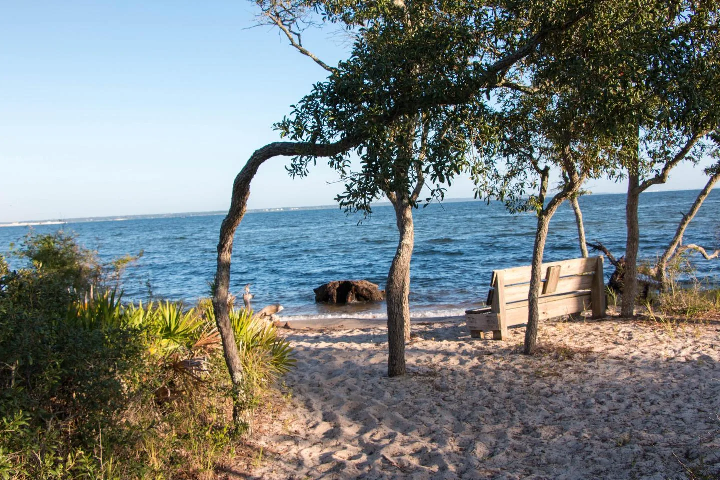 Gulf Islands National Seashore Naval Live Oaks Youth Group Campground: What a View!