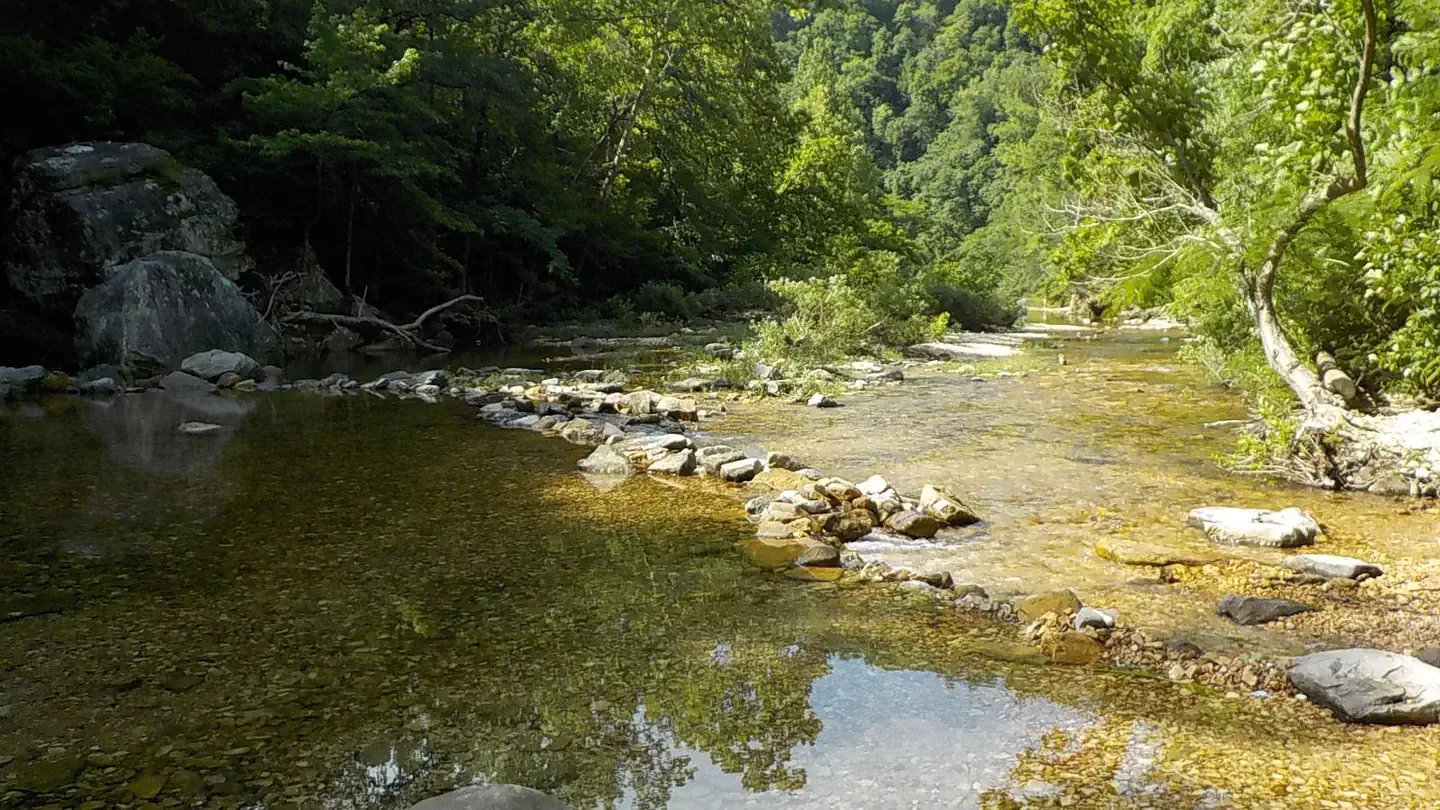 Gunner Pool Recreation Area: North Sylamore Creek WSR