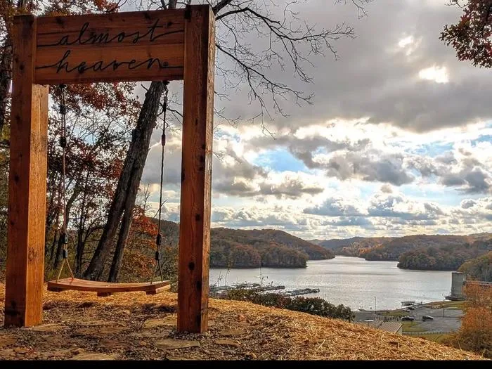 Beech Fork Shelters: Almost Heave Swing at Beech Fork Lake