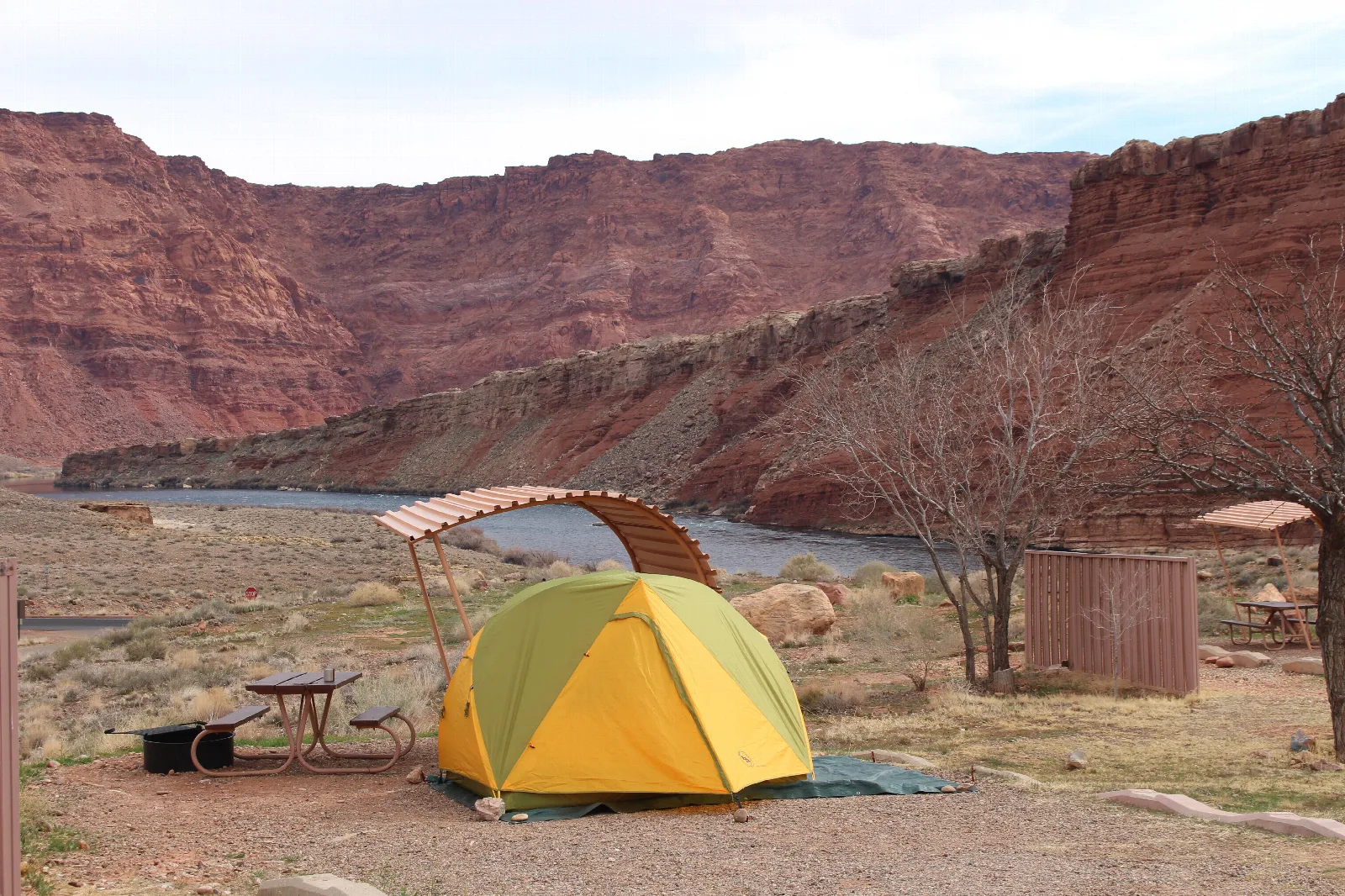 Lees Ferry Campground - Glen Canyon National Recreation Area: Lees Ferry Campground 1