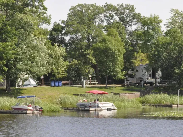 Mississippi River - COE/Sandy Lake: South Camping Area