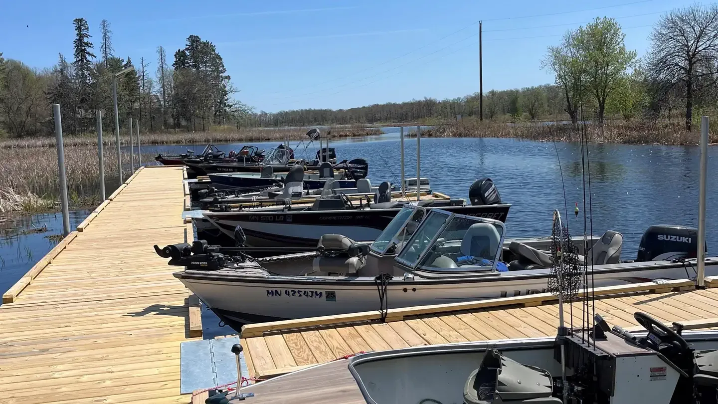 Mississippi River - COE/Sandy Lake: Sandy Lake Campground Docks