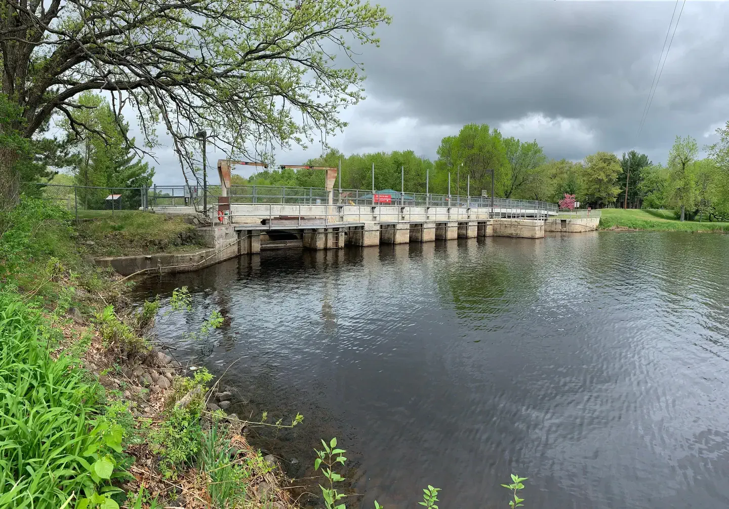 Mississippi River - COE/Sandy Lake: Upstream of the Sandy Lake Dam