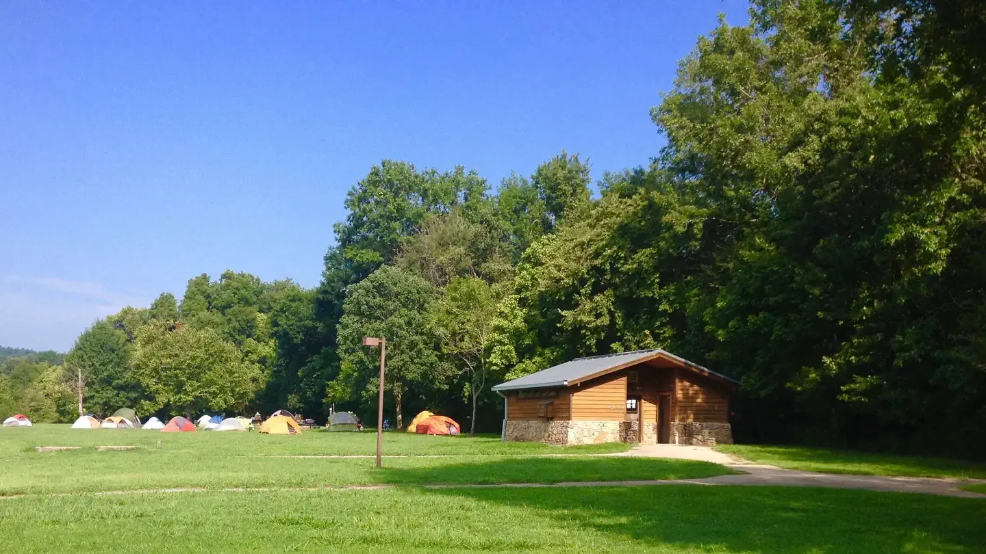 Tyler Bend Campground - Buffalo National River: Tyler Bend Group Sites