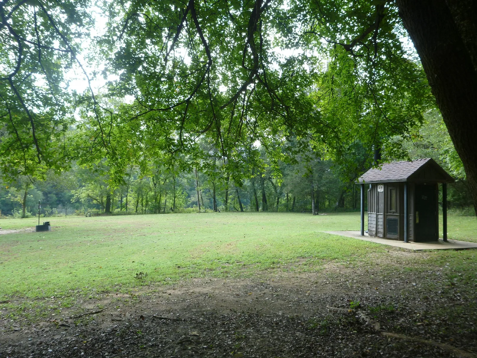 Rush Campground - Buffalo National River: Rush Campground Primitive Facilities
