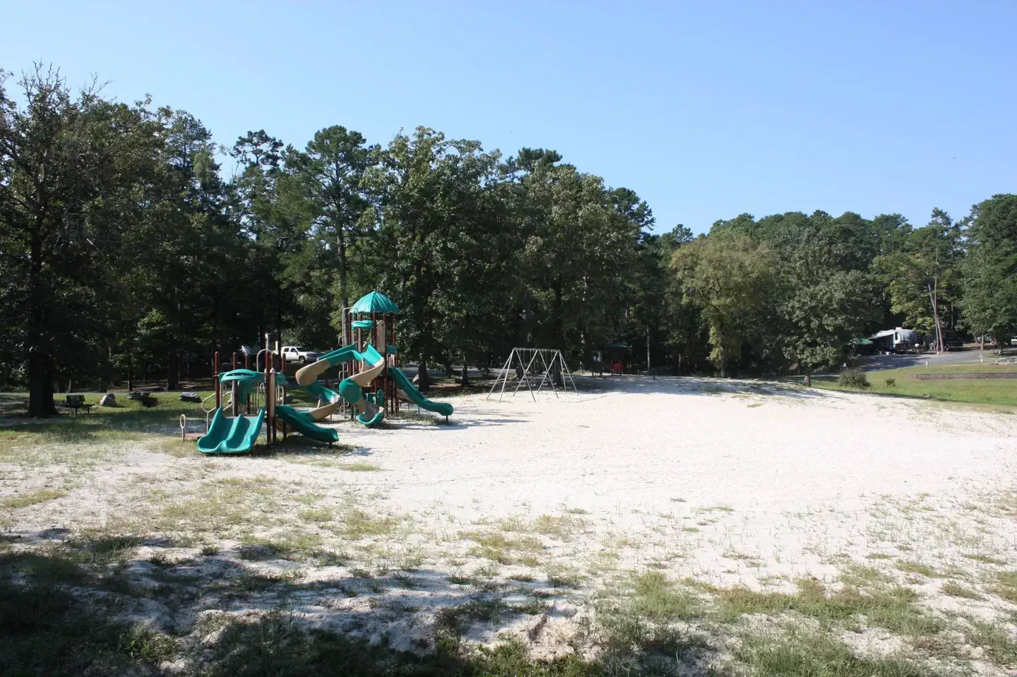 COE Lake Ouachita Crystal Springs Campground: Swim Beach Campground