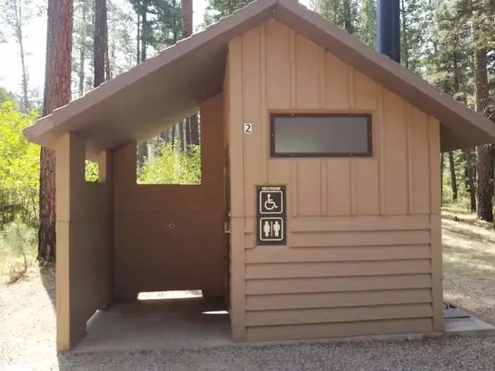 Pine Point- San Juan National Forest: PINE POINT RESTROOM