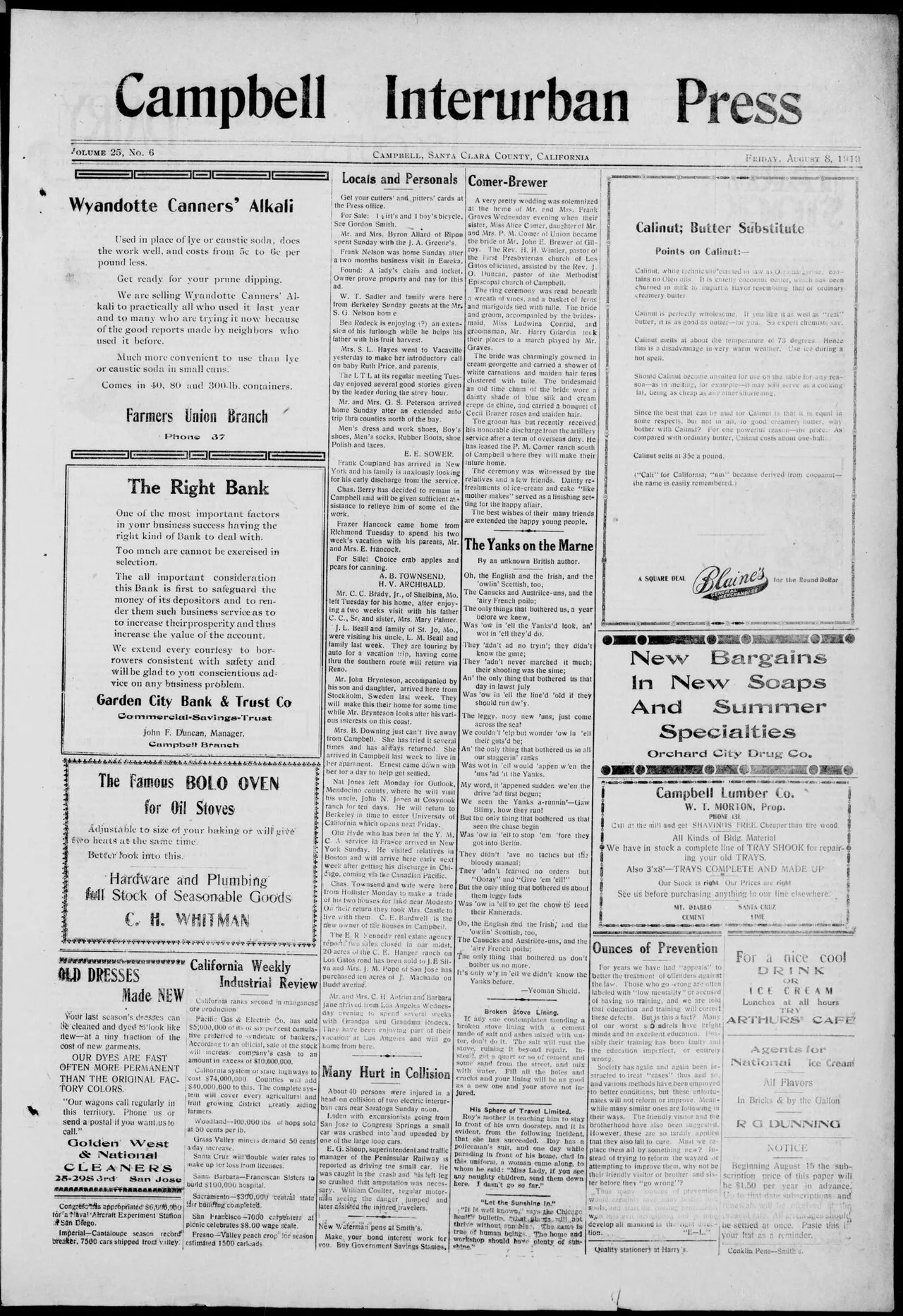 View related to Shoup Bay State Marine Park