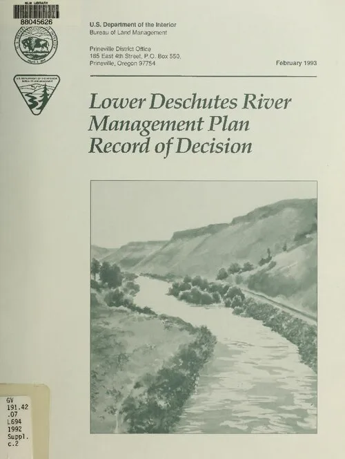 View related to Deschutes River State Scenic Waterway