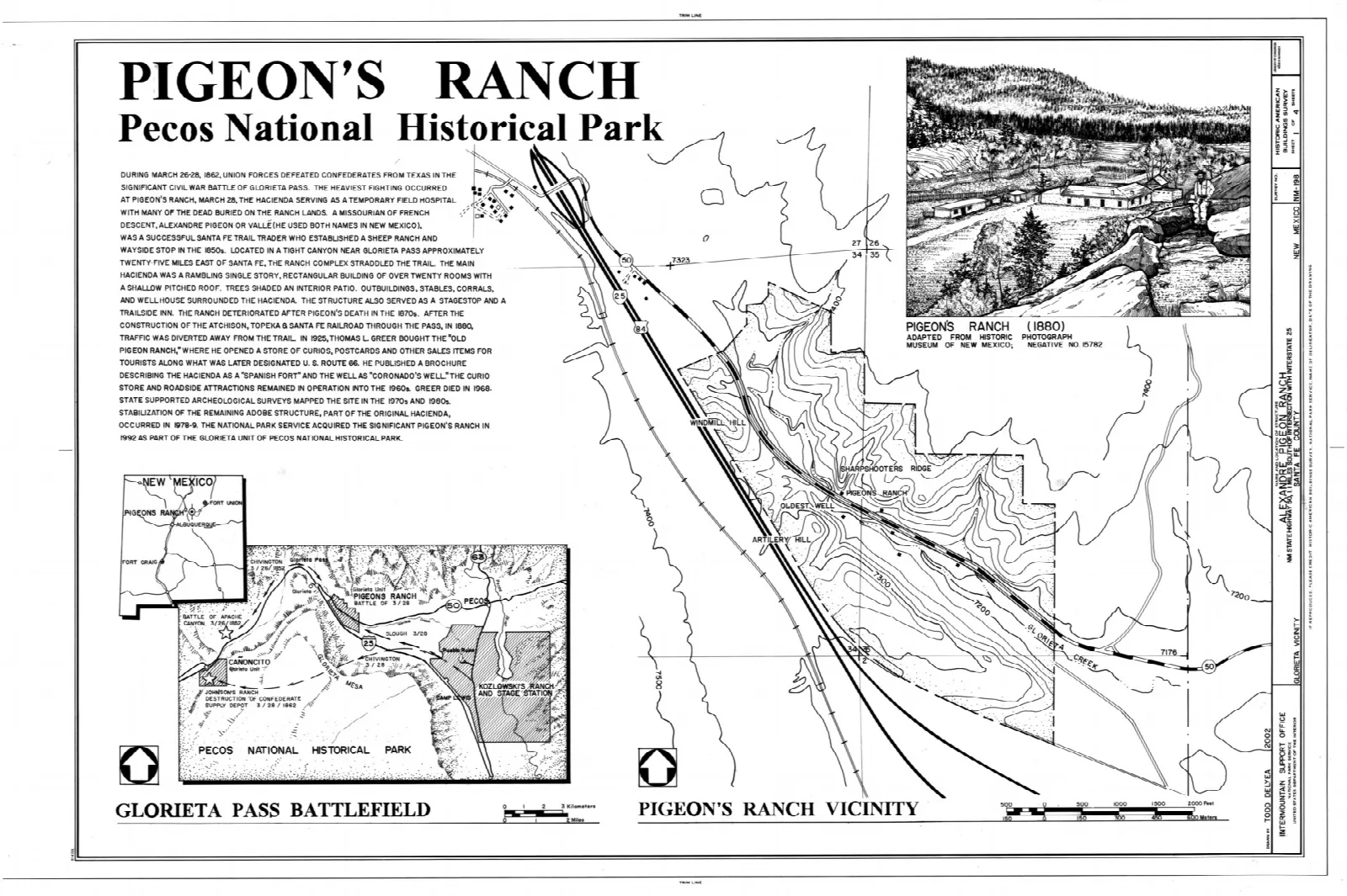 View related to Pecos Canyon State Park NM