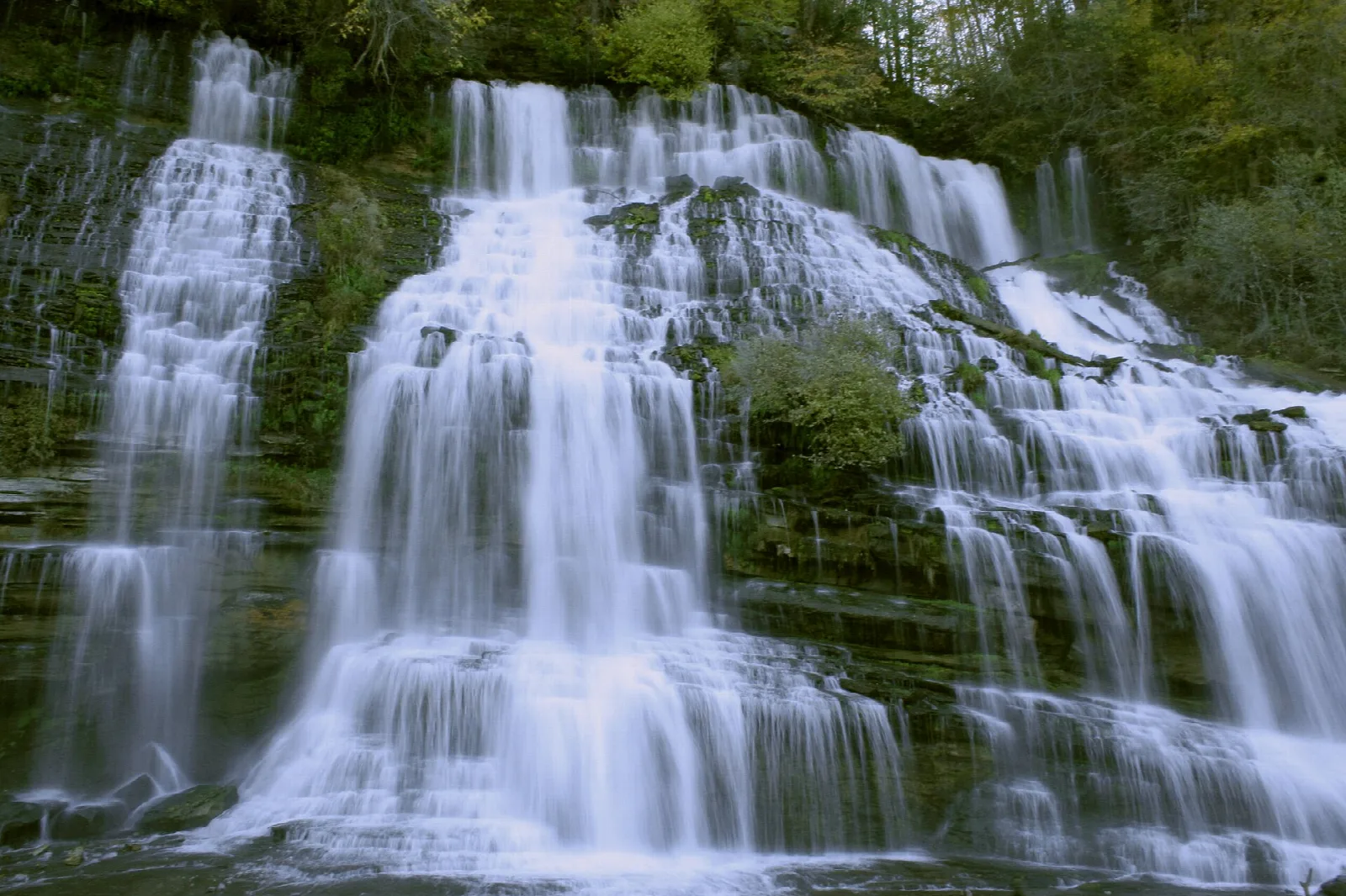 Twin Falls at Rock Island State Park