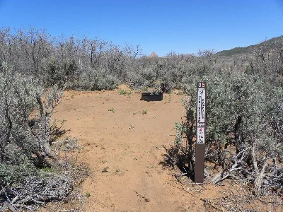 Lambs Knoll Designated Dispersed Camping Area