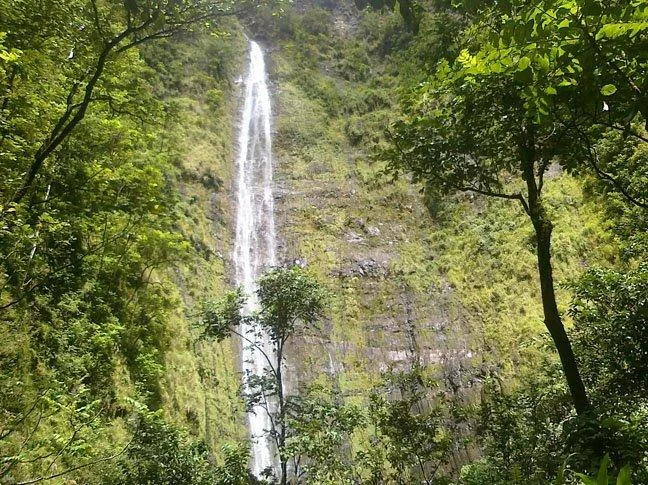 Waimoku waterfall in the park\'s Kipahulu District