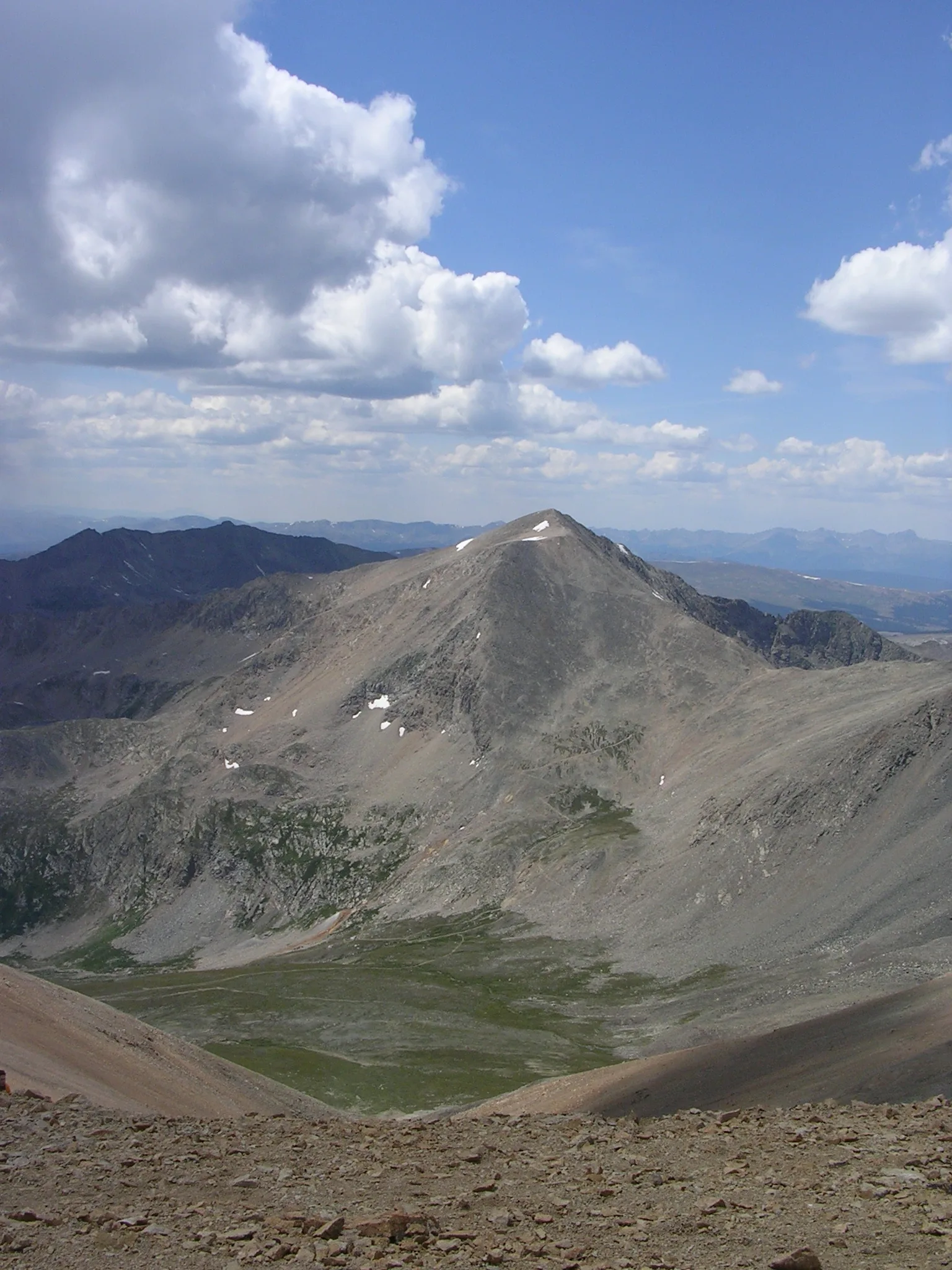 Mount Democrat: The DeCaLiBron loop's entry peak