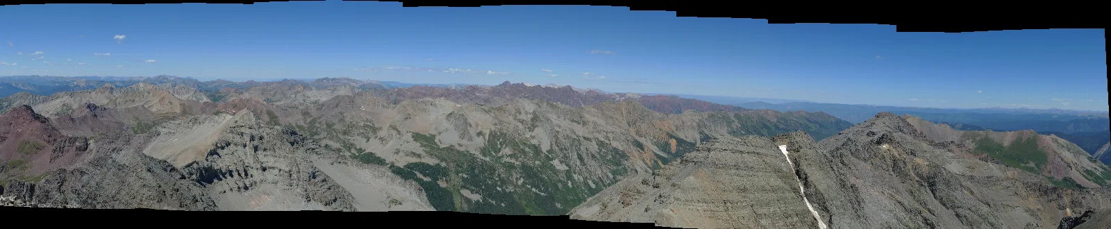 Castle Peak: The high point of the Elk Mountains