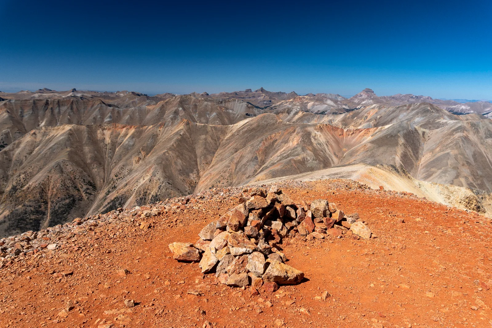 Redcloud Peak: The iron-stained San Juan classic