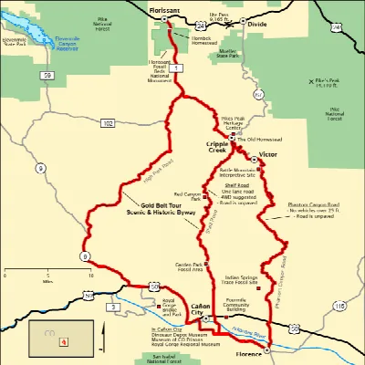 Phantom Canyon Road