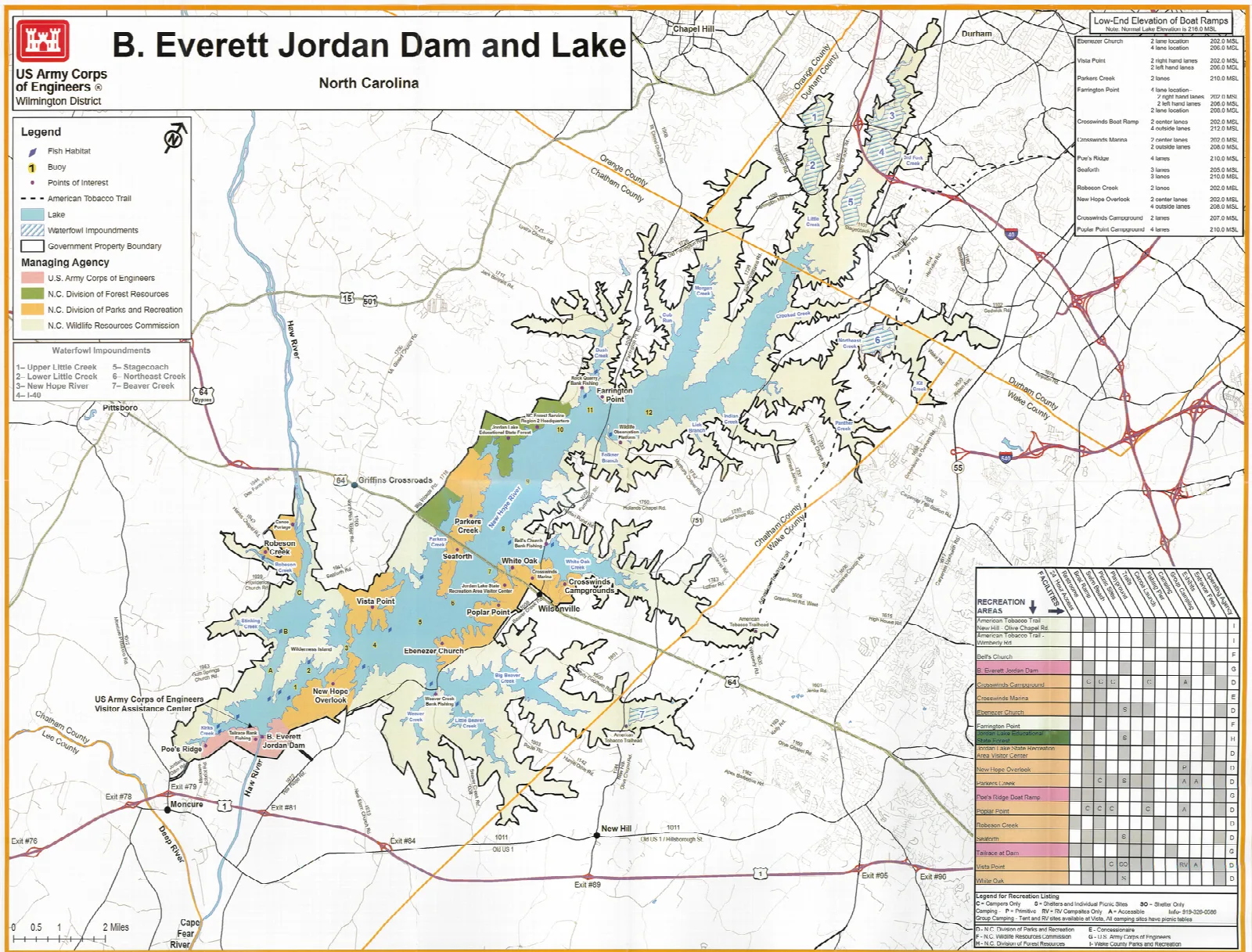 Jordan Lake Educational State Forest
