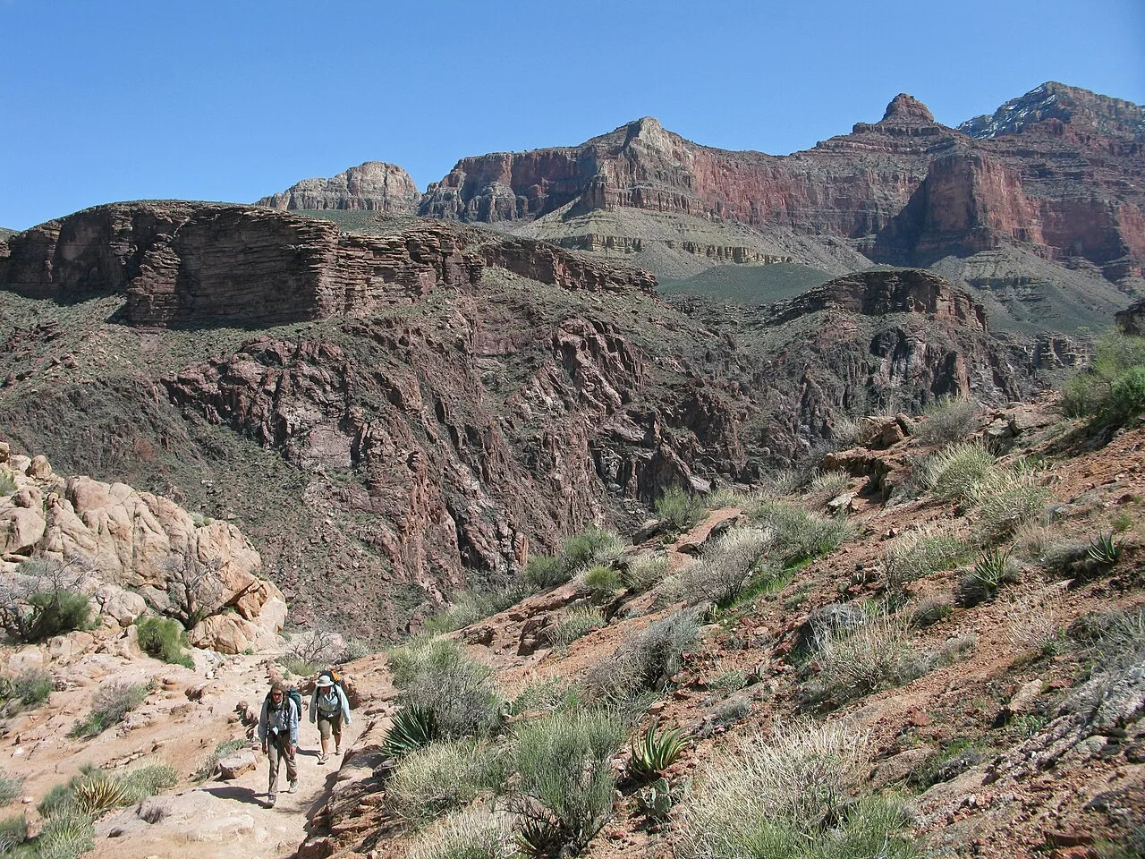 Bright Angel Trail to Indian Garden — photo 3